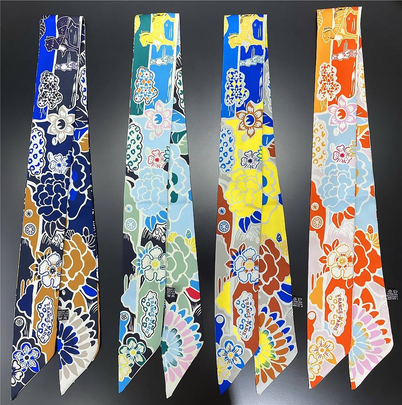Bolsa feminina retrô de alta qualidade, envolta em seda, com alças, alça, bolsa amarrada com lenço, decoração de fita, faixa de cabeça de fita, lenço leve de luxo de alta qualidade_voghion.com