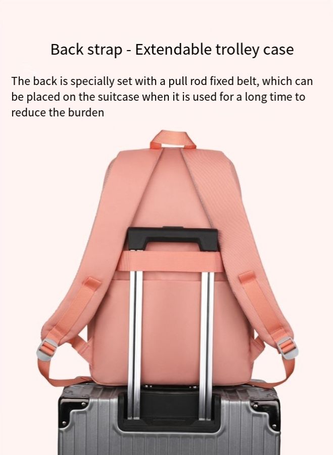 Schülerrucksack, Schultasche für Mädchen, Mittelschüler, Gymnasiasten, große Kapazität, Grundschule der dritten bis fünften oder sechsten Klasse_voghion.com