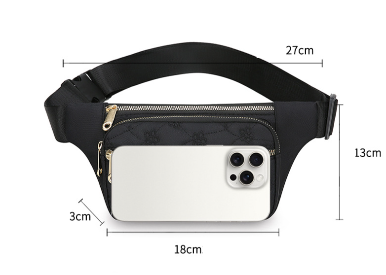 Shoulder Bag Chest Pack Large Capacity Women's Chest Bag Fashion Trend Fanny Pack Oxford Cloth Shoulder Bag Crossbody Phone Bag_voghion.com