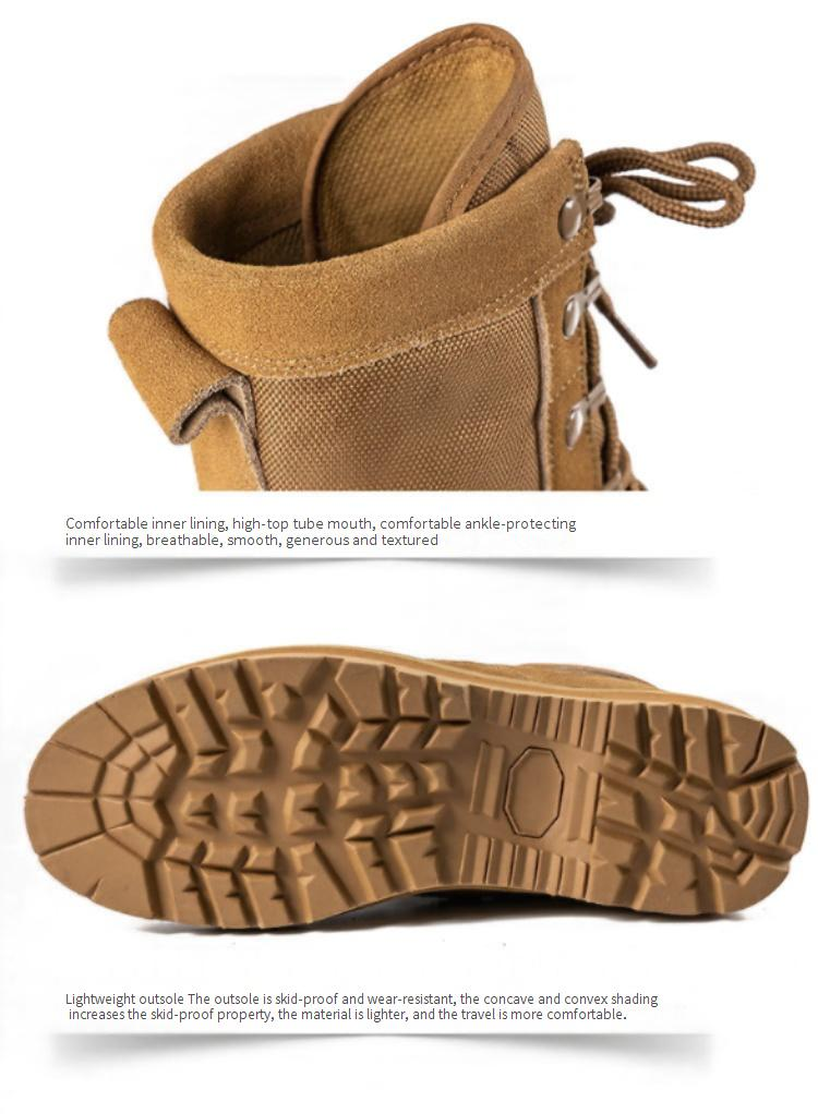 Herenschoenen Herfst Outdoor Sharp Blade Ultra Light Martin Combat Boots Heren High Top Hikingschoenen Hiking Training Boots Tactische Hikingschoenen_voghion.com
