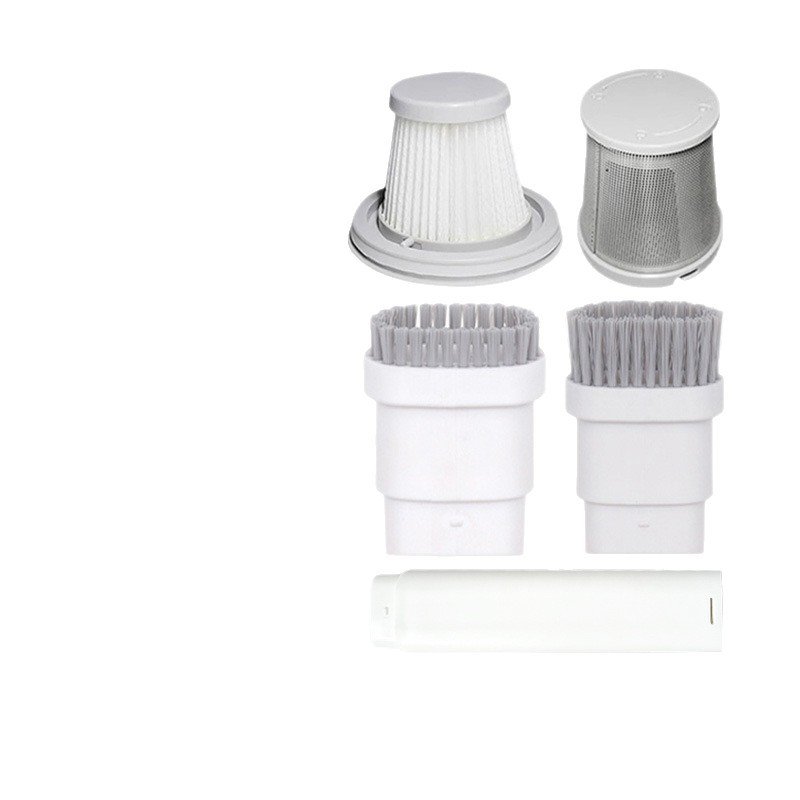 Set di spazzole multiuso per la pulizia di PiLi: 7 testine intercambiabili (piatta, appuntita, a sfera, con velcro, con pagliette, spugna)_voghion.com