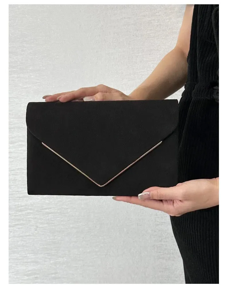 Borse a busta in velluto, portafogli da sera, pochette di alta qualità, abiti da banchetto, pochette a tracolla con catena._voghion.com
