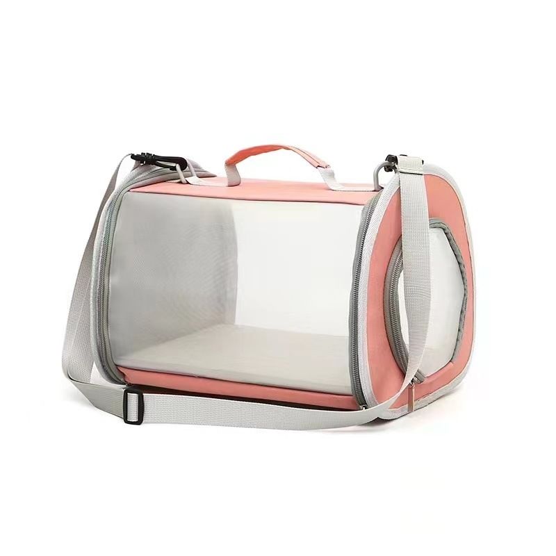 Träger Tragbare Handheld Sommer Atmungsaktive Reise Große Kapazität Katze Tasche Crossbody Haustier Rucksack_voghion.com