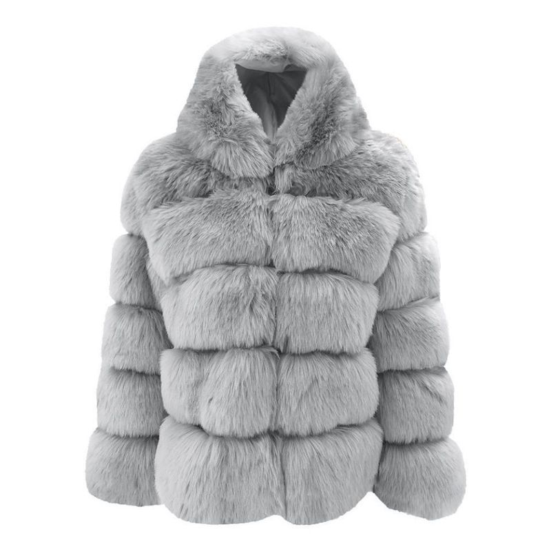 Winter Pelzmantel Frauen Neue Oberbekleidung Kurze Kunstpelz Jacke Pelzigen Flauschigen Jacke Luxus Frau Pelz_voghion.com