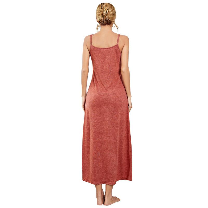 Simple And Comfortable Suspender Nightgown Women's Summer_voghion.com