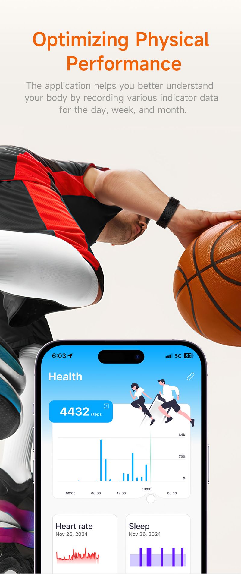 2025 H59 Gesundheit Sport Aktivität Tracker Herzfrequenz Schrittzähler Wecker Bildschirm Kostenlose Erinnerung Smart Band_voghion.com