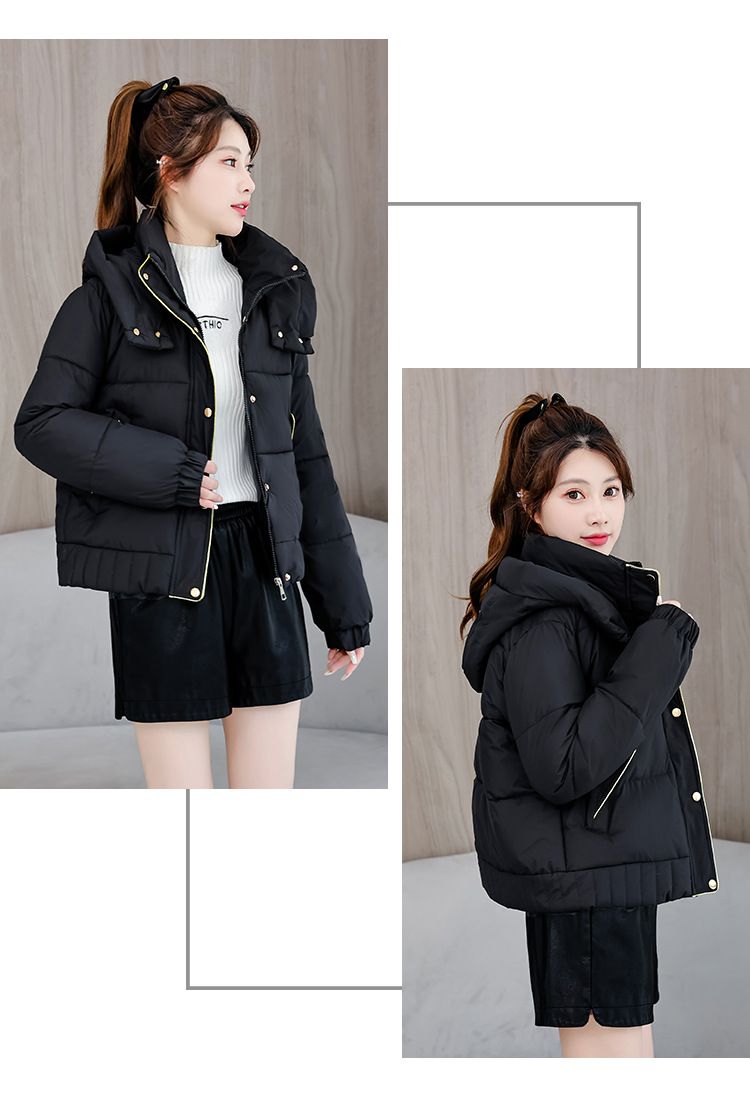 Kurze Pufferjacke für zierliche Figuren – voluminöse Steppjacke mit strukturiertem Reverskragen (5 urbane Neutraltöne, erweiterte Größenauswahl)_voghion.com