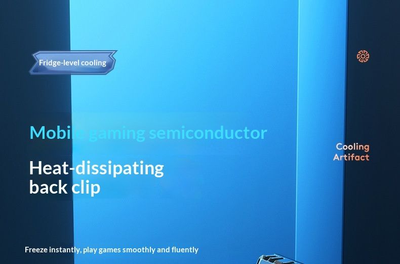 Digitex X20 Semiconductor Phone Cooler Magnetic Back Clip Ice Silent Cooling Artifact Hot Sale Wholesale_voghion.com