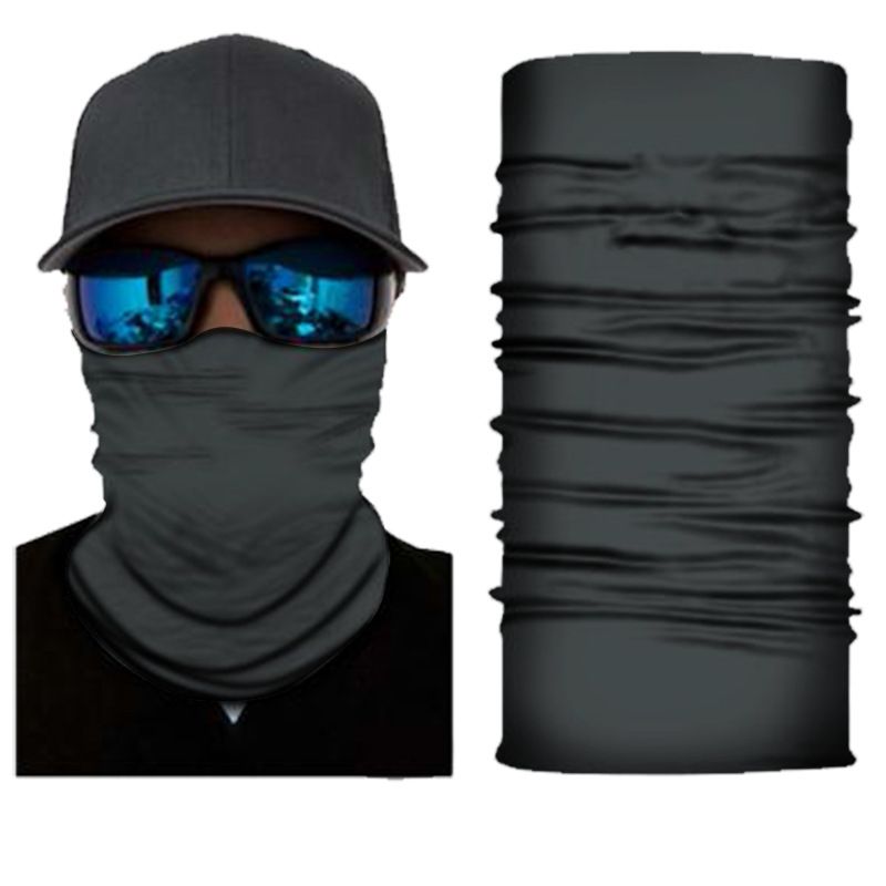 LazyZoom Xunhui Solid Color Series Gradient Outdoor Blank Cycling Mask Seamless Polyester Multifunctional Magic Headscarf_voghion.com