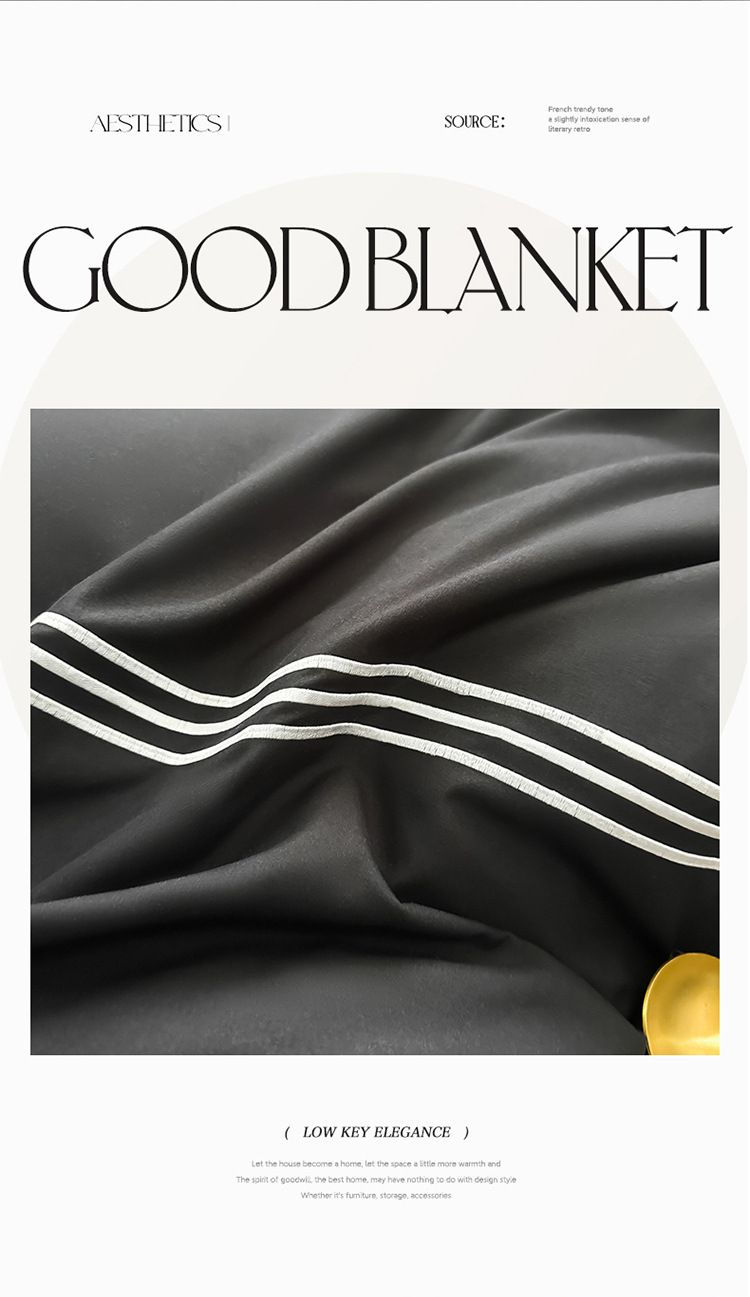 Luxury Men's Brushed Cotton Bedding Set - Heavyweight & Stain-Resistant_voghion.com