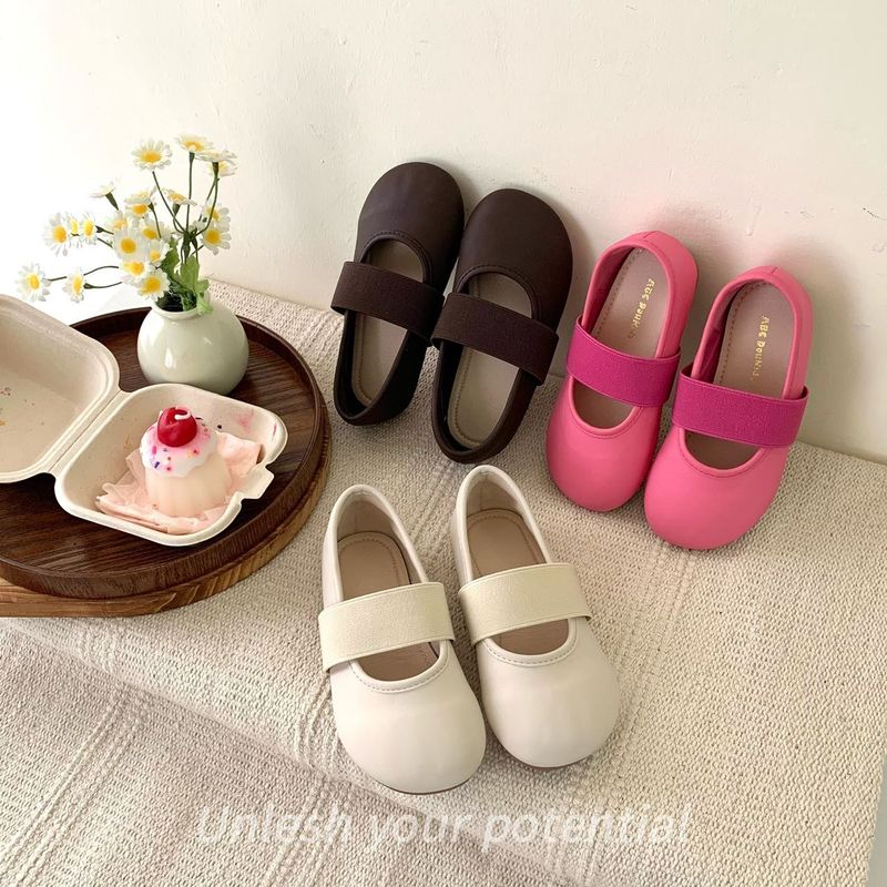 Kinder Schuhe Mädchen Leder Schuhe Frühjahr Neue Stil Ballett Stil Süße Baby Prinzessin Schuhe Vielseitig kinder Jane Flache schuhe_voghion.com