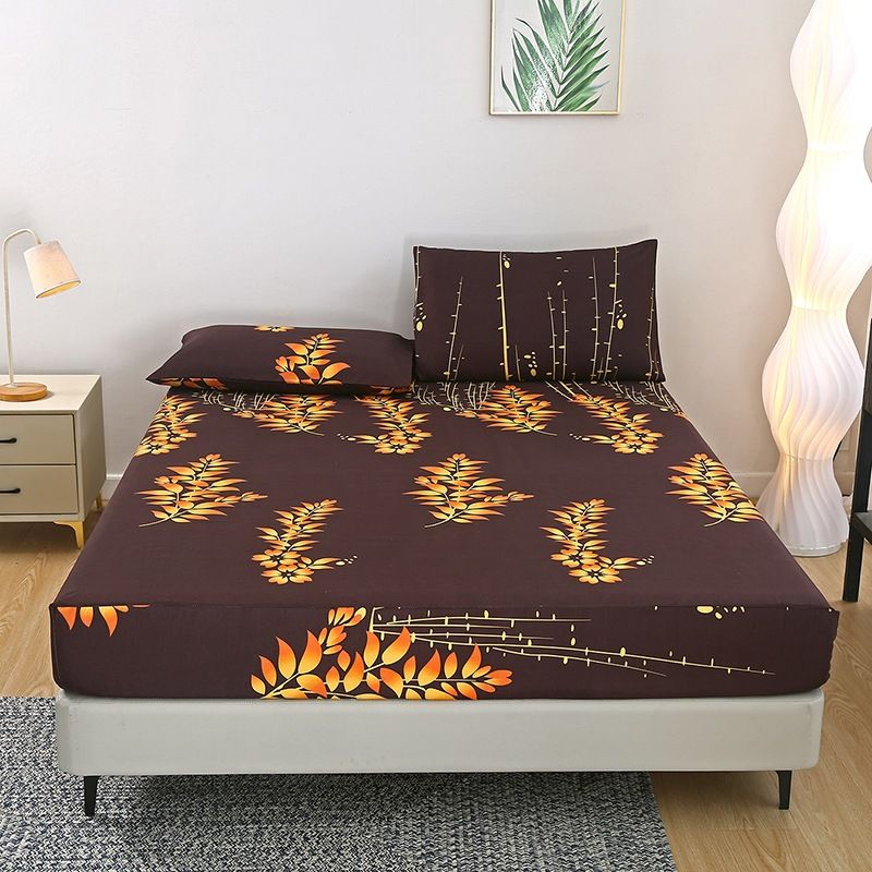 Coprimaterasso Simmons in Aloe Vera e Cotone Spazzolato, Set da tre pezzi stampato_voghion.com