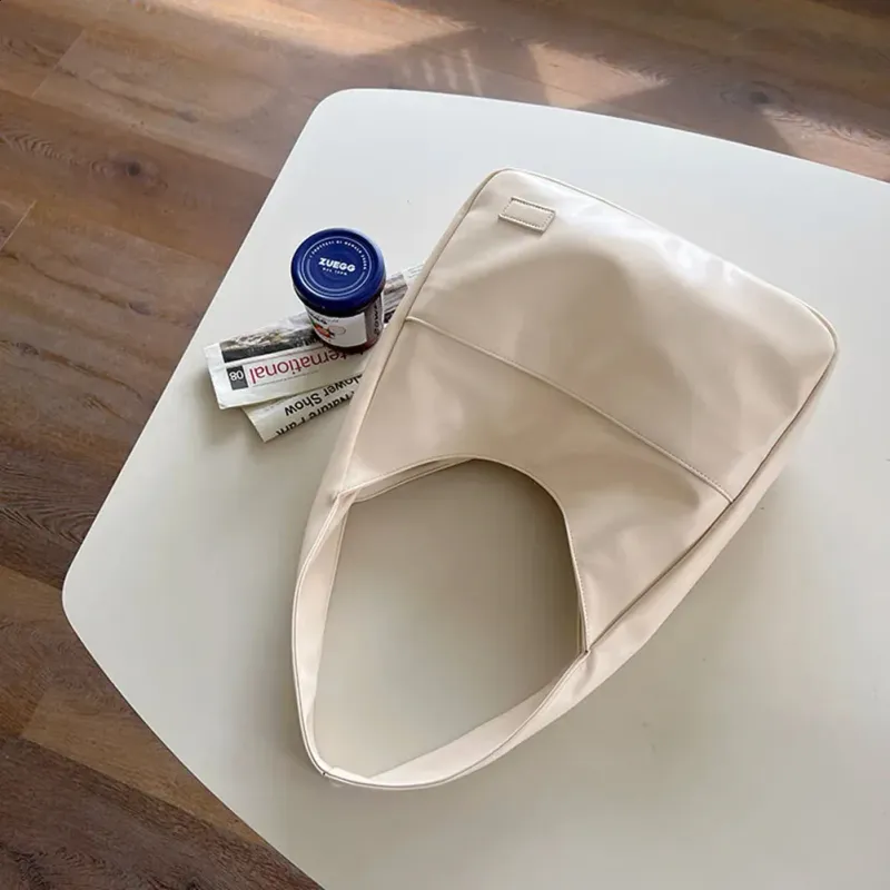 Borse Hobo Vintage: Borsa a tracolla da donna in morbida pelle PU, borsa a mano retrò di grande capacità per autunno e inverno_voghion.com