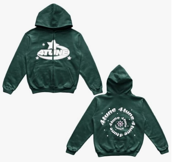 4Tune Art Aesthetic Graphic Zipper Hoodie Sweatshirt Men American Street Hip Hop Vintage Zipper Coat Y2k Fashion Zip Up Jacket Hoodies_voghion.com