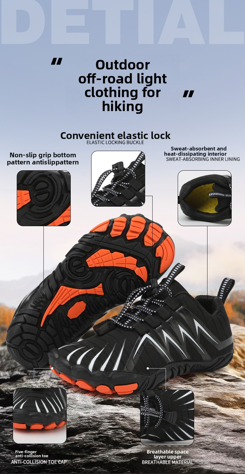 Eltern-Kind-Strandschwimmschuhe, Freizeitsport, Fitness, Springseil, rutschfest, atmungsaktiv, Barfußschuhe, Outdoor, Wandern, Klettern_voghion.com