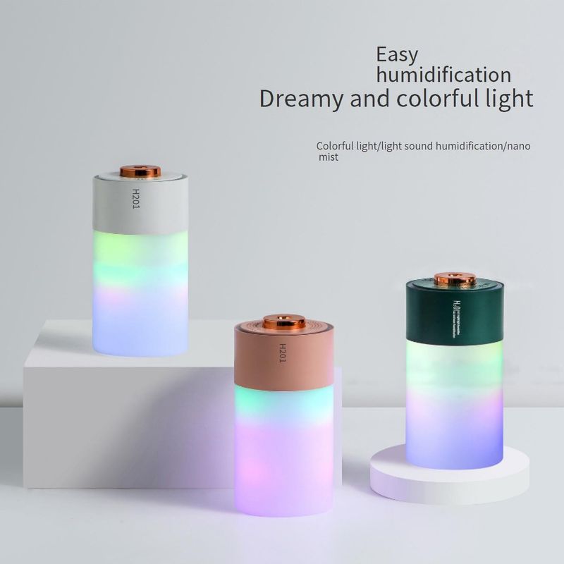 ReFly USB Aroma Difüzör Renkli LED Gece Lambası, Ev, Ofis ve Araba İçin Nemlendirici, Esansiyel Yağlı Hava Temizleyici_voghion.com