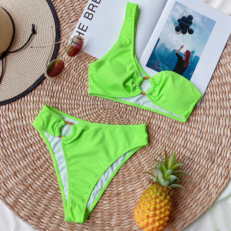 Women's fashion bikini swimsuit strapless swimsuit_voghion.com