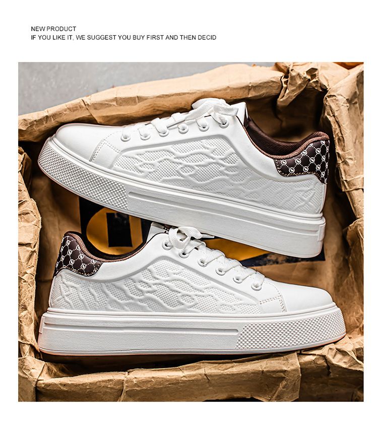 Men's Casual Sneakers With Snake Print Design - Soft Sole, Low-Top, Breathable & Comfortable For Daily Wear - Sizes 39-44 Sports Shoes Men_voghion.com