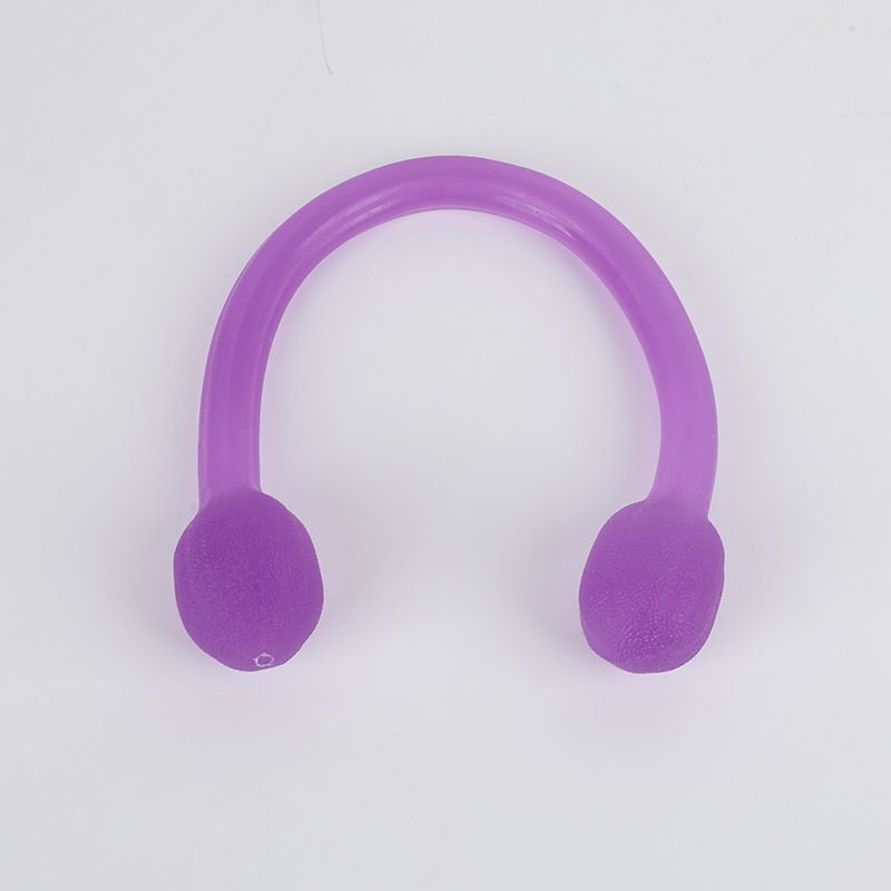 Silikonowe taśmy oporowe dla kobiet do ćwiczeń jogi w domu, fitnessu i treningu pleców, rozciągające, z jednym słowem_voghion.com