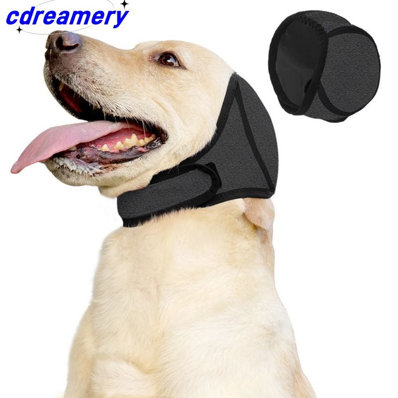 Copriorecchie per cani antirumore, protezione uditiva antirumore, paraorecchie per animali domestici, paraorecchie regolabili impermeabili per cani_voghion.com