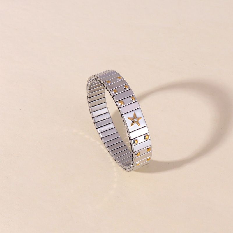 Hot Selling Watch Strap Non-Fading Women High-End Elastic Fashion Gold-Plated Bracelet_voghion.com