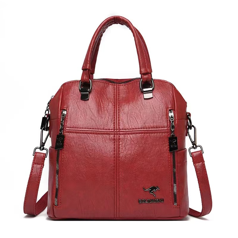 Hot Sale Visokokvalitetni kožni ruksak Ženske torbe na rame Višenamjenski putni ruksak Školske torbe za djevojčice Bagpack Mochila_voghion.com