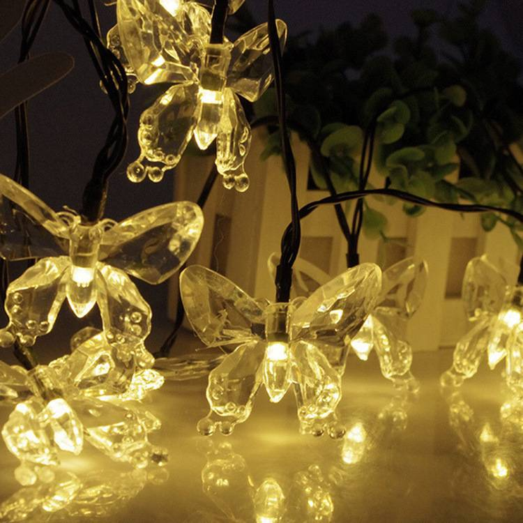 Luci solari a LED per esterni, 8 modalità di illuminazione con 22 milioni di LED, impermeabili IP65, luci decorative per feste di Natale da giardino e patio._voghion.com