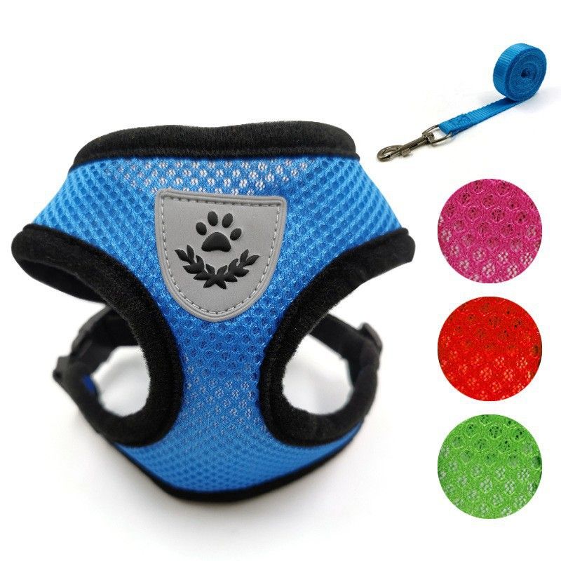 Leash Pet Small Medium-sized Dogs Can Be Towed Harness New Cat And Breathable Dog Walking Rope_voghion.com