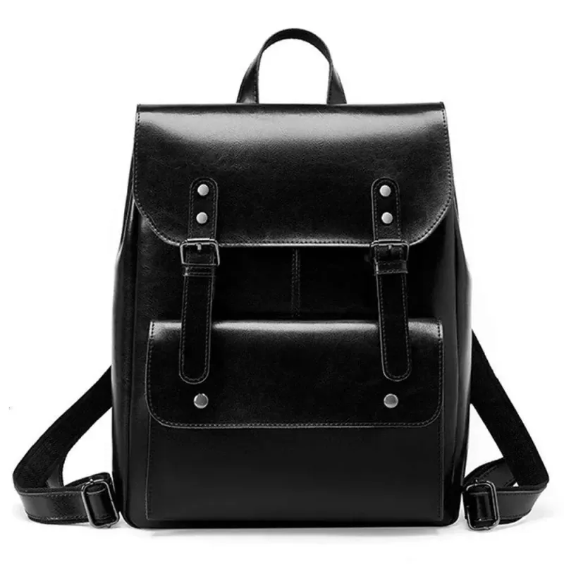 Designer-Taschen 2025 England Echtes Leder Frauen Rucksack Große Kapazität Für 14 Zoll Laptop Preppy Style Rucksack Tasche_voghion.com