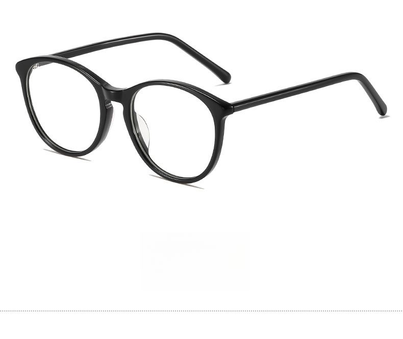 Monture de lunettes œil de chat ultra légère et haut de gamme pour femme myope couleur chair_voghion.com