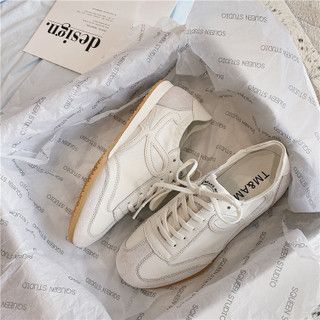 Comfortable Breathable Walking Niche Forrest Gump Flat Bottomed Casual Shoes, Women's Instagram Trendy And Lightweight_voghion.com