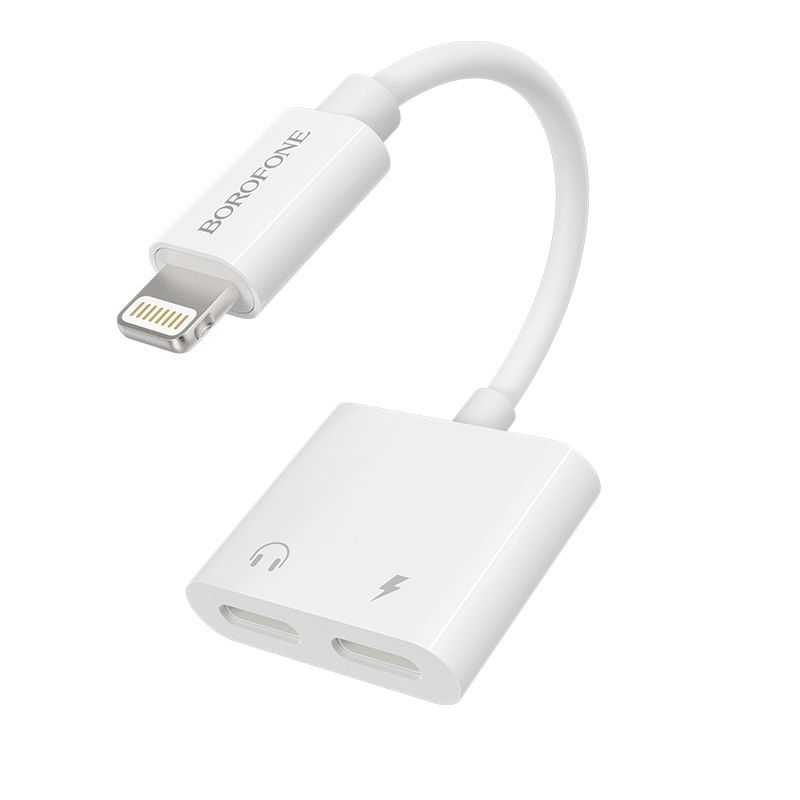 Music Festival BV11 iP-adapter med dual Lighting ljudladdning 2-i-1 omvandlarhuvud_voghion.com