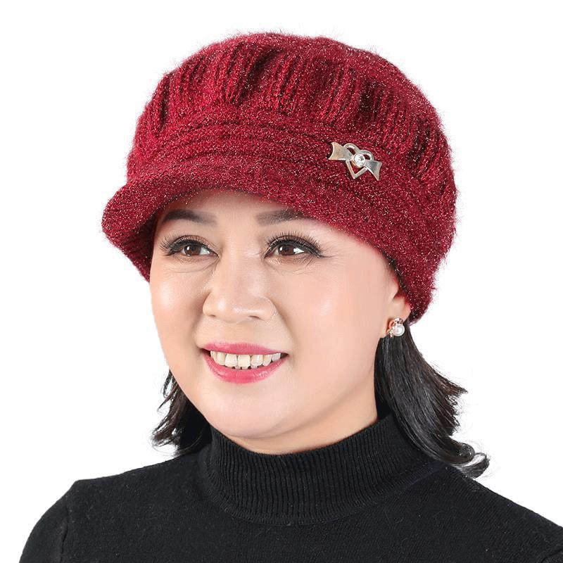 Mütze und Schal-Set für Damen, Winter, weiblich, warm, Strickmütze, Schal und Samt, winddicht, Radmütze, Skimütze, Schals-Set_voghion.com