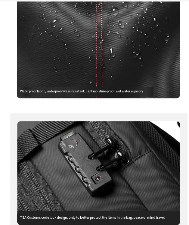 Reise-Vakuum-Rucksack Herren Business Multifunktions-Computertasche Vakuum-Kompressionsbeutel Rucksack mit großer Kapazität TPU_voghion.com