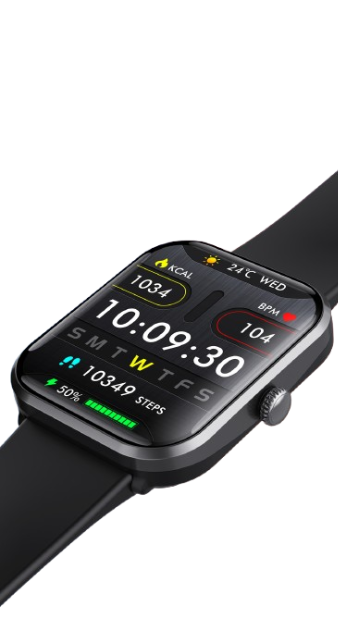 Montres intelligentes Bracelet SOS Alarme Fréquence cardiaque Pression artérielle Température corporelle Appel Bluetooth Mesure non invasive de la glycémie Montre intelligente_voghion.com