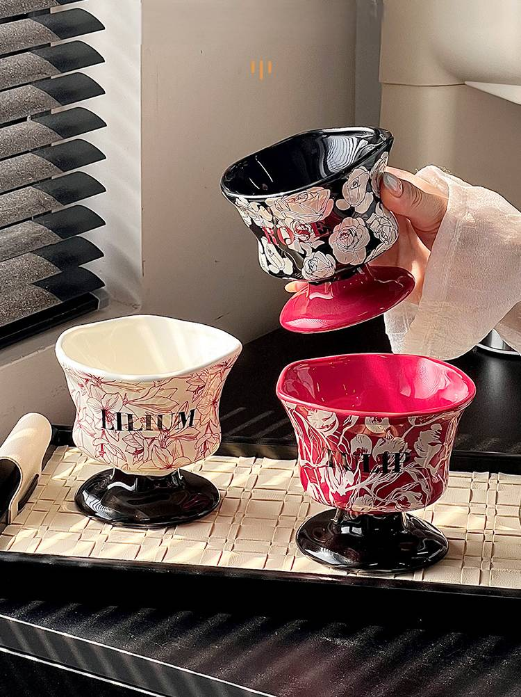 Nuovo set da tè multiuso, leggero e di lusso, pratico e di alta qualità, in ceramica colorata smaltata ad alta temperatura._voghion.com