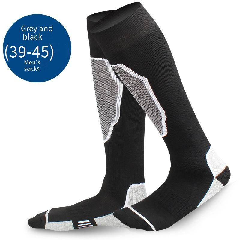 High Cushion Ski Socks For Men Women & Kids - Thermal Breathable Moisture-Wicking Long Hiking Socks With Non-Slip Grips For Snowboarding_voghion.com