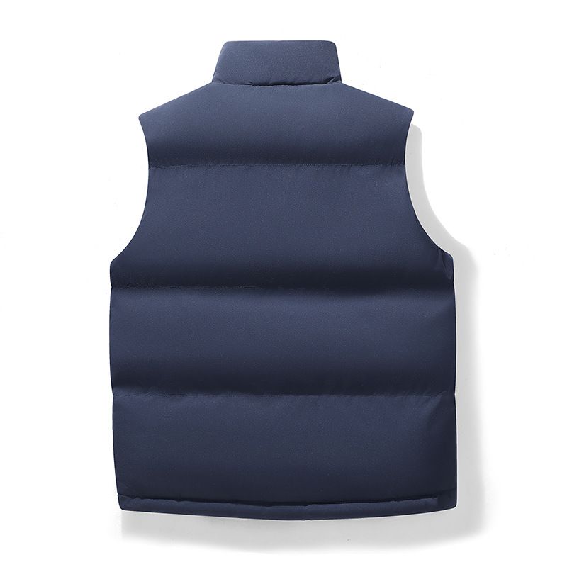 Fd012713ouma Abbigliamento Autunno Inverno Nuova Moda Color Block Gilet in cotone con cappuccio da uomo_voghion.com