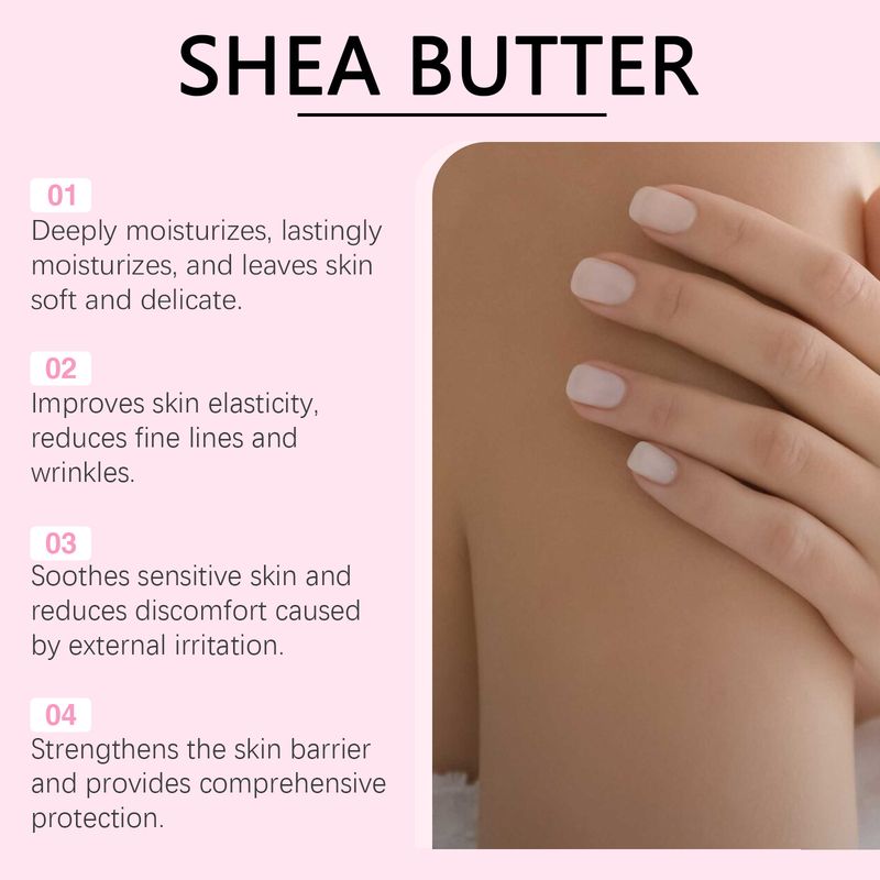 Crème de soin au beurre de karité, hydratante, peau sèche, douce et brillante, nourrissante, élasticité de la peau_voghion.com