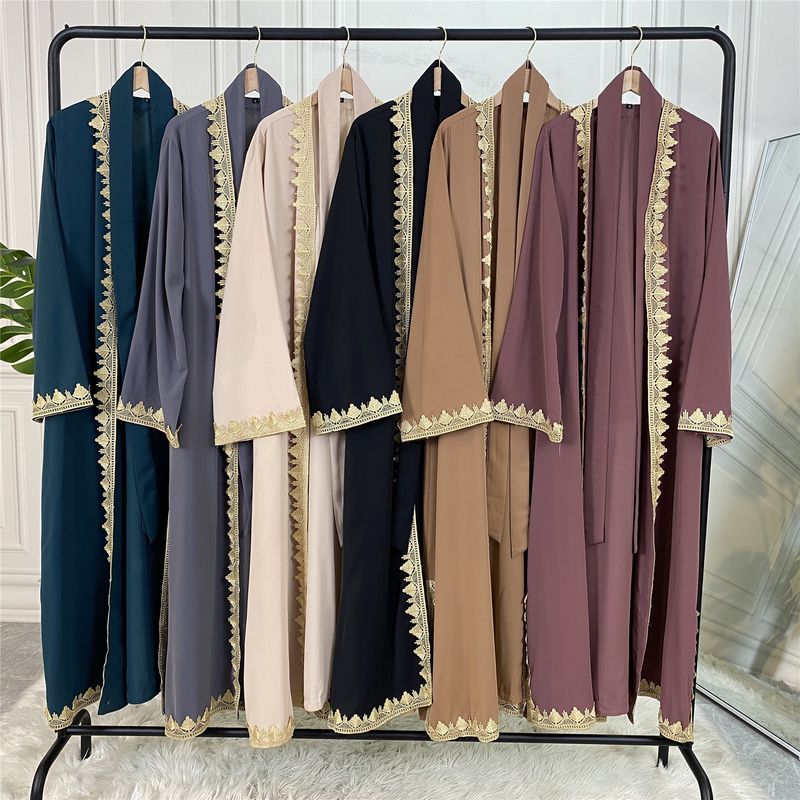 Turkey Kaften Hijab Muslim Prayer Clothes Pure Color Caften Evening Dress Islamic Product Burka Saudi Black Abayas Women African_voghion.com