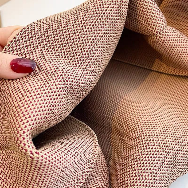 süße gestrickte Handtasche mit verbundenen Augen, großer Beutelbeutel, Westentasche_voghion.com