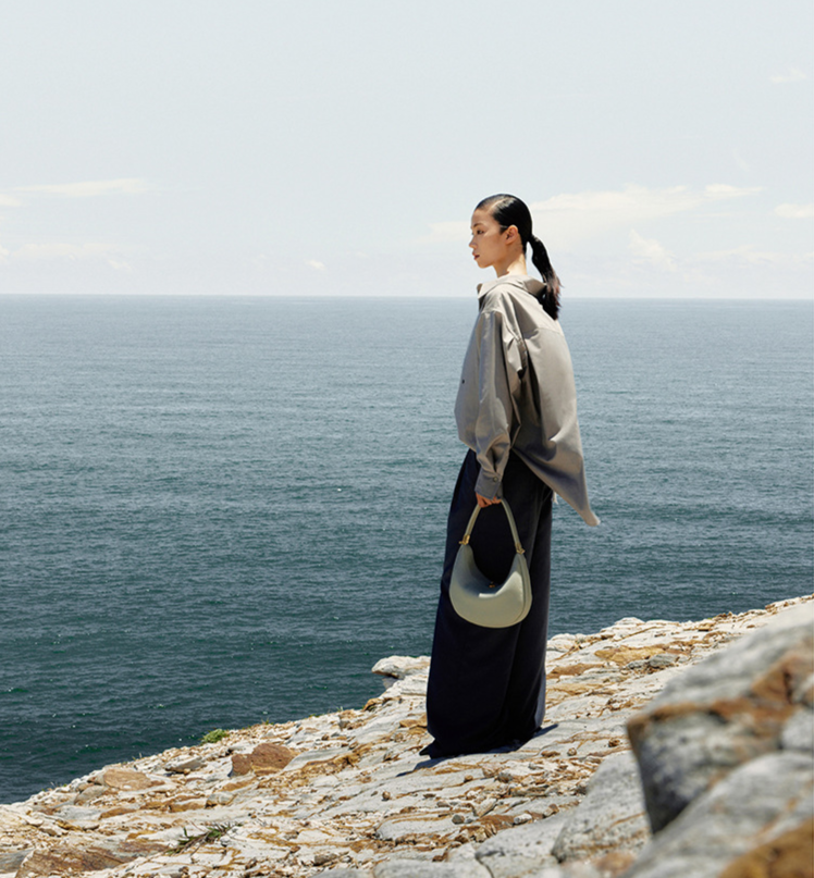 Songmont Songyue Series Medium Size Moon Bend Designer's Crescent Trend Nuovo prodotto Borsa monospalla sottobraccio_voghion.com