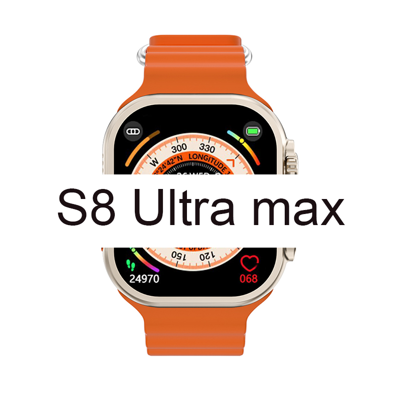 2023. gada S8 Ultra max viedpulkstenis vīriešiem un sievietēm Fiess NFC oriģinālais 1:1 Iwo sērijas 8 BT zvanu viedpulksteņi Android tālrunim_voghion.com