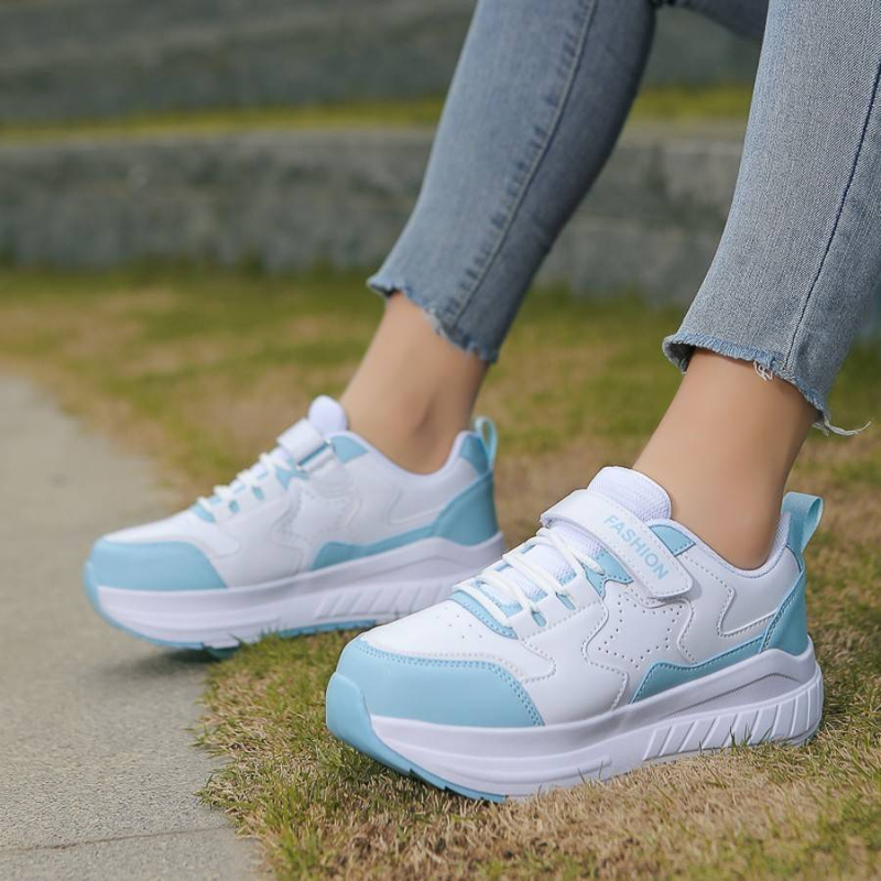 Walking Shoes Wheel Shoes Girls' And Boys' Roller Skates Children's Roller Skating Shoes With Detachable Straps And Deformable Wheels_voghion.com