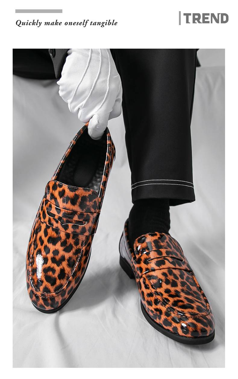 Leather Shoes Fashion Embroidery Loafers Men's Flats Casual Shoes Handmade Dress Shoes Slippers Party Shoes_voghion.com