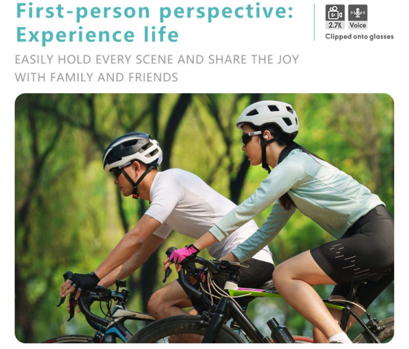 Caméra portable 2K HD avec objectif oculaire, enregistrement d'artefacts, caméra de vie portable, caméra de sport en plein air_voghion.com