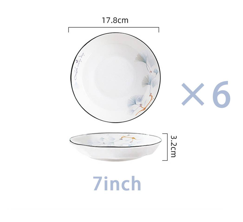 Nordisches minimalistisches Keramikgeschirr-Set, 15-teilig, diamantweiße Schüssel- und Tellerkollektion, stapelbar, kratzfest, elegantes Esszimmer für moderne Häuser_voghion.com