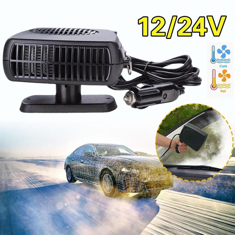 12V/24V Lüfter 200W Elektroheizung Auto Windschutzscheiben-Defroster Deing Demister Auto Anti-Fog-Heizung_voghion.com