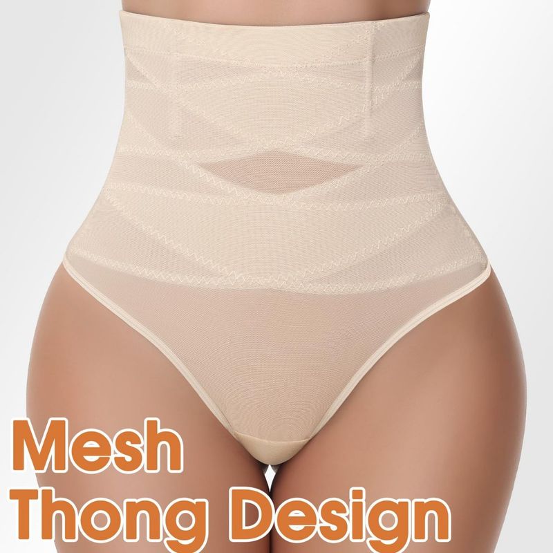 2025d Thin Cross High Plus Size Women's Tummy Control Waist Cincher Butt Lifter Body Shaping Underwear_voghion.com
