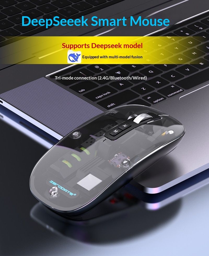 NeoGear Factory Neue KI-Smart-Maus V11 mit 5 Tasten, Dual-Modus, Bluetooth-Übersetzung, Schreiben, Zeichnen, Formular-PPT, Spracheingabe_voghion.com